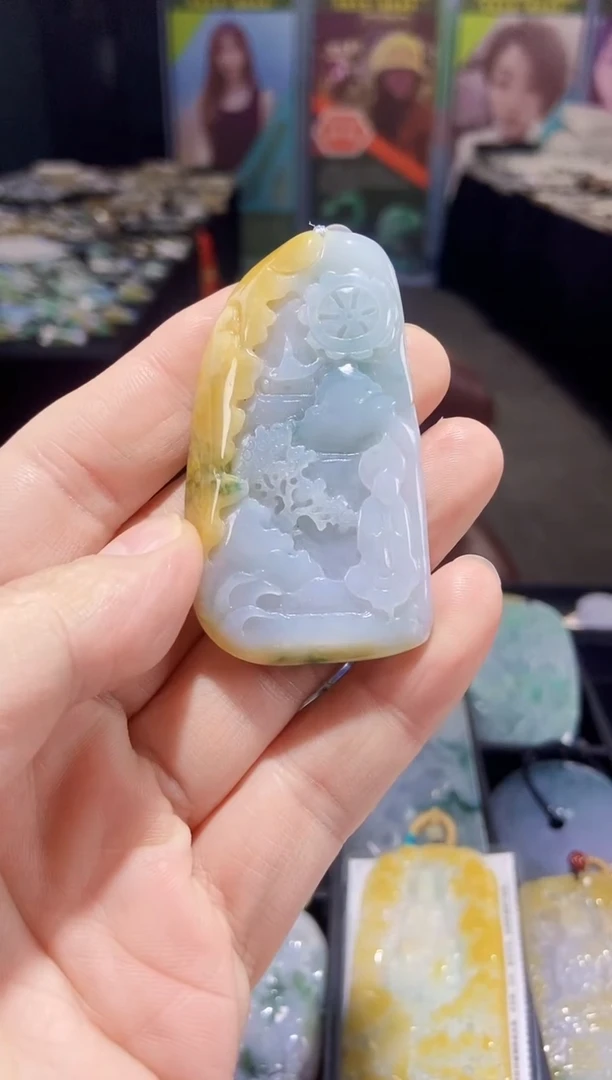 颈饰未镶嵌翡翠翡翠