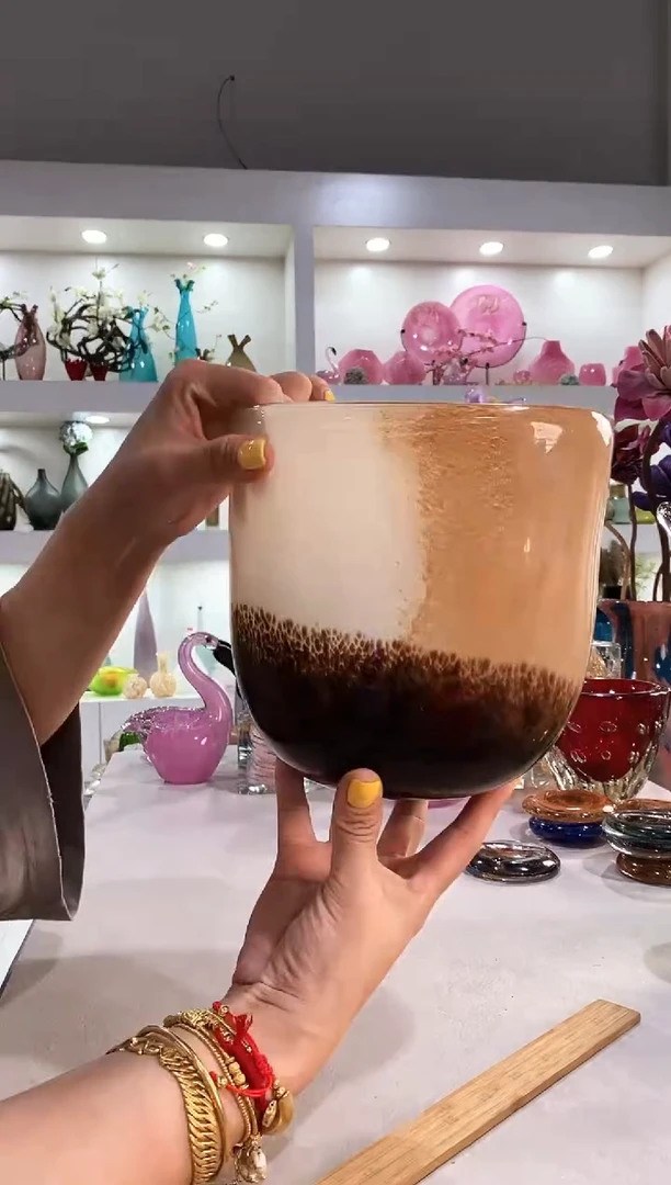 慕忆家手作琉璃花瓶
