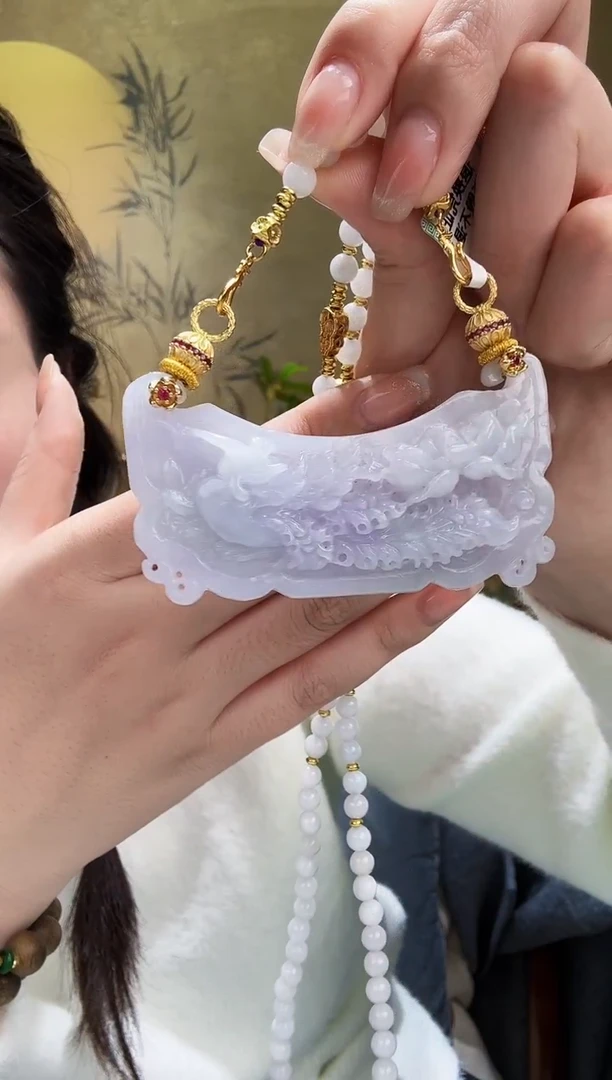 颈饰未镶嵌翡翠吊坠