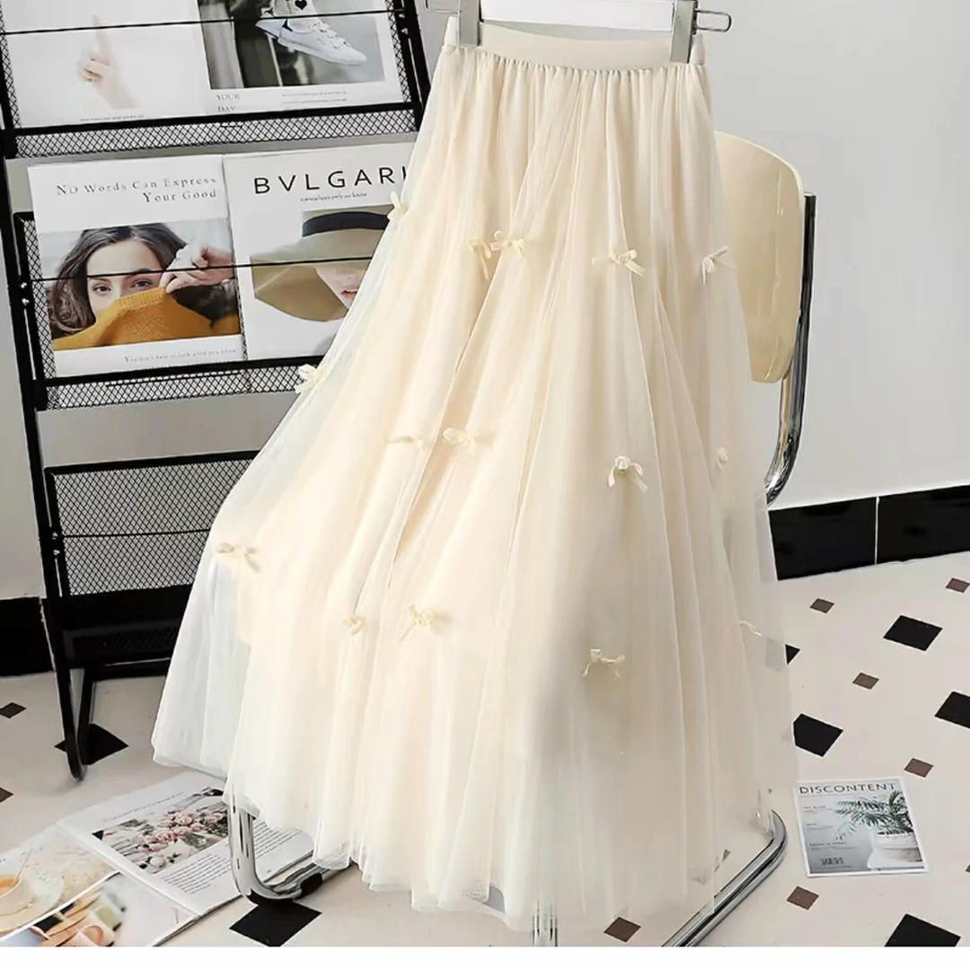 《551-600》春夏季显瘦A字半身裙百褶