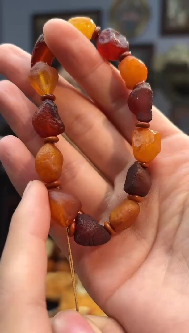 手串琥珀未镶嵌手串