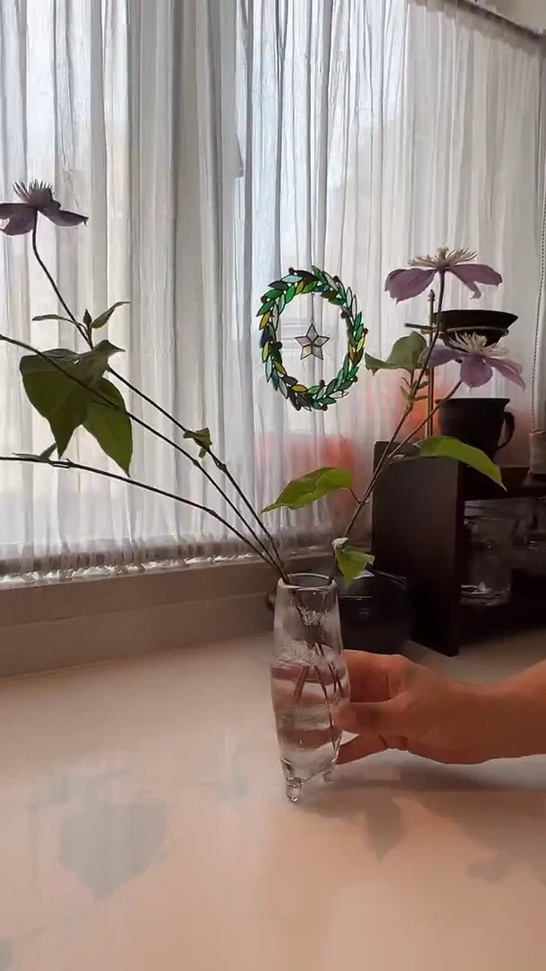 茶道摆件0000三足花器8078
