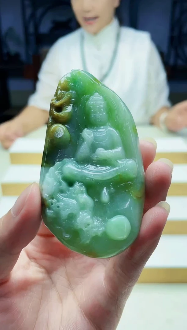 未镶嵌定制翡翠毛货09080077