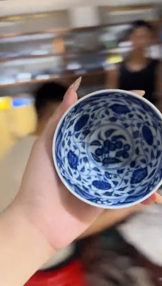 瓷片景德镇瓷器茶器茶杯