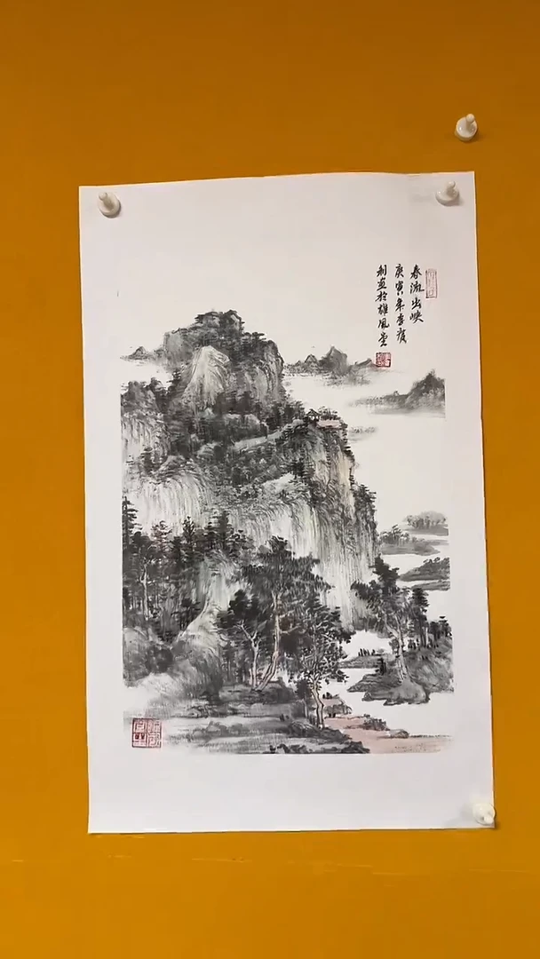 国画雄风堂书画作品