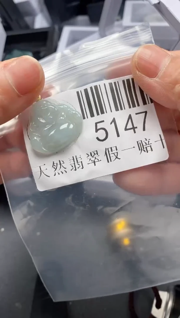 翡翠未镶嵌吊坠(不含链)5147