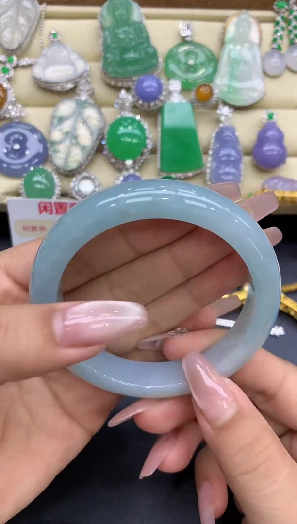 未镶嵌手镯翡翠326-中国好珍宝