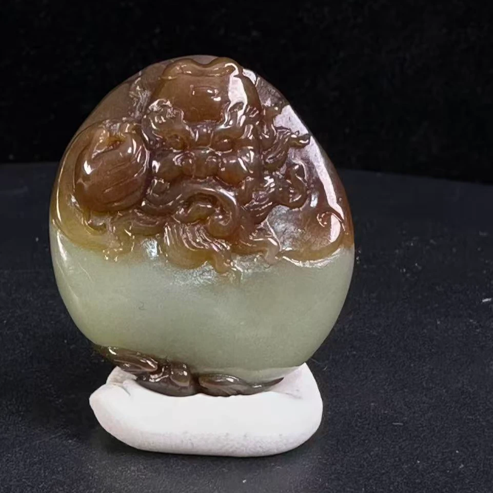 lot010 NYMZ0020 和田玉糖白玉 钟馗