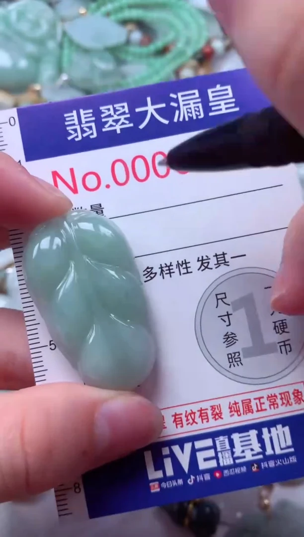 吊坠(不含链)未镶嵌翡翠6408