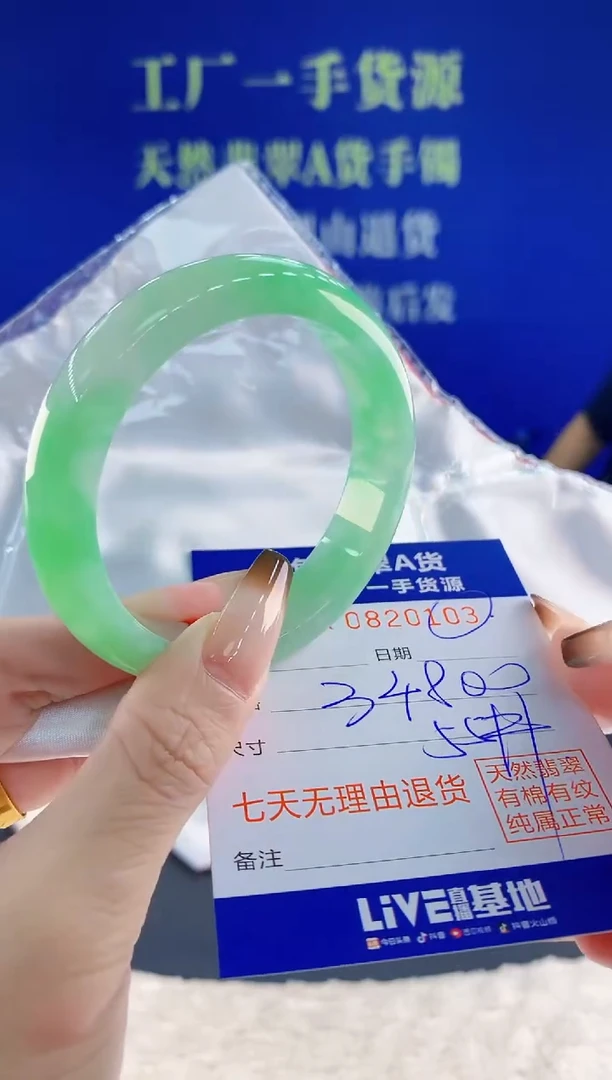 未镶嵌手镯翡翠03天然翡翠A货