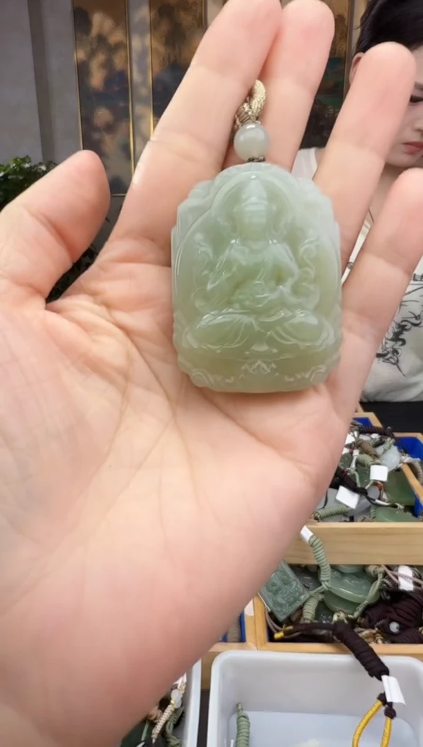 未镶嵌和田玉挂件拍一发一