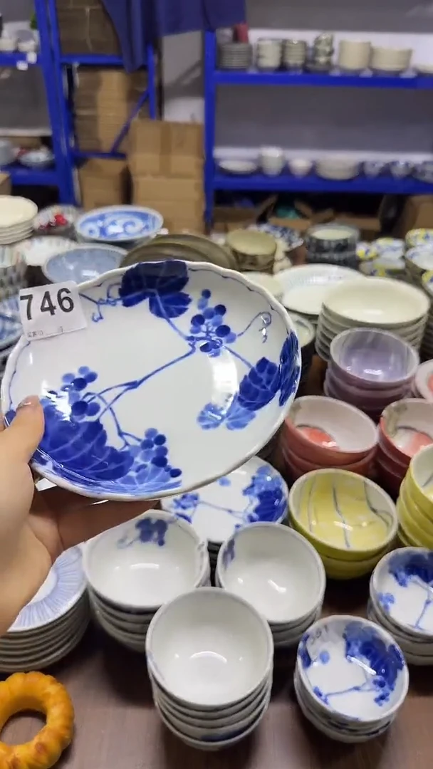 圆形日本进口餐具  16.2厘米盘