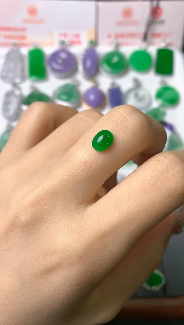 【闪购商品】定制翡翠未镶嵌裸石（镶嵌定制）