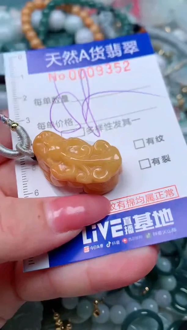 【闪购商品】翡翠颈饰未镶嵌00009352
