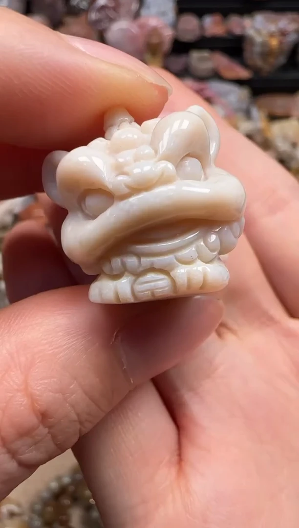 【闪购商品】硅化珊瑚（珊瑚玉）颈饰未镶嵌675