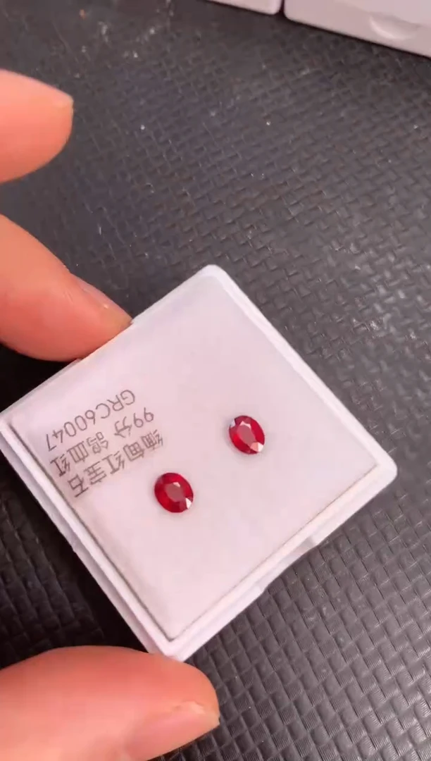 裸石红宝石天然鸽血红红宝石