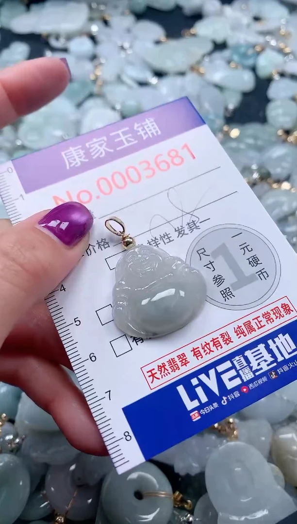 颈饰未镶嵌翡翠3681