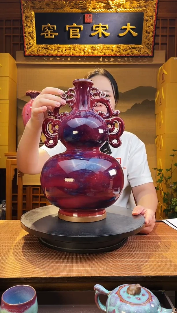 摆件大宋官窑【福禄满堂】富贵吉祥