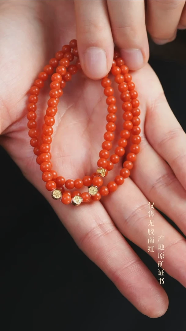 未镶嵌手串南红玛瑙设计@@SJC2106A