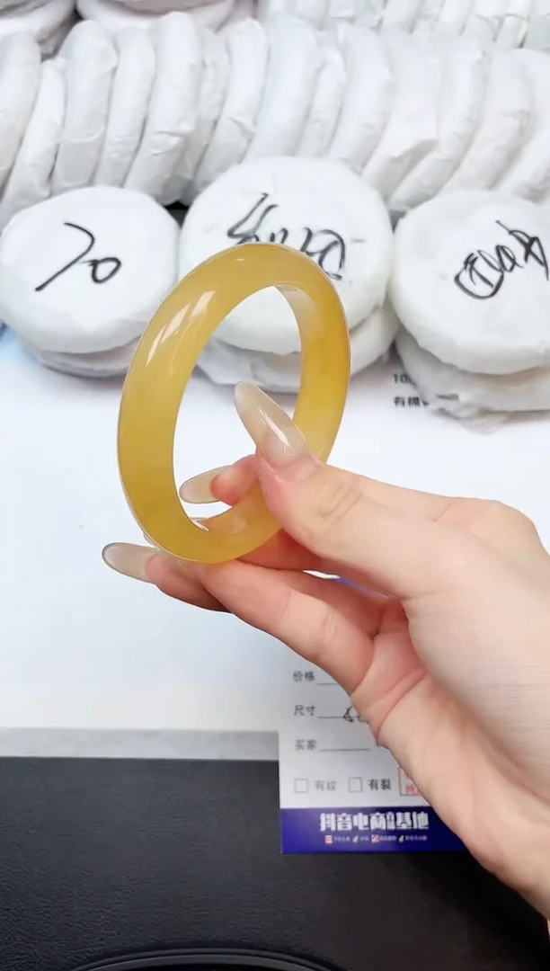 石英质玉手镯未镶嵌3K35-58