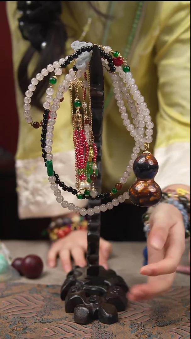 155玖澄文创漆艺葫芦国风配饰葫芦系列