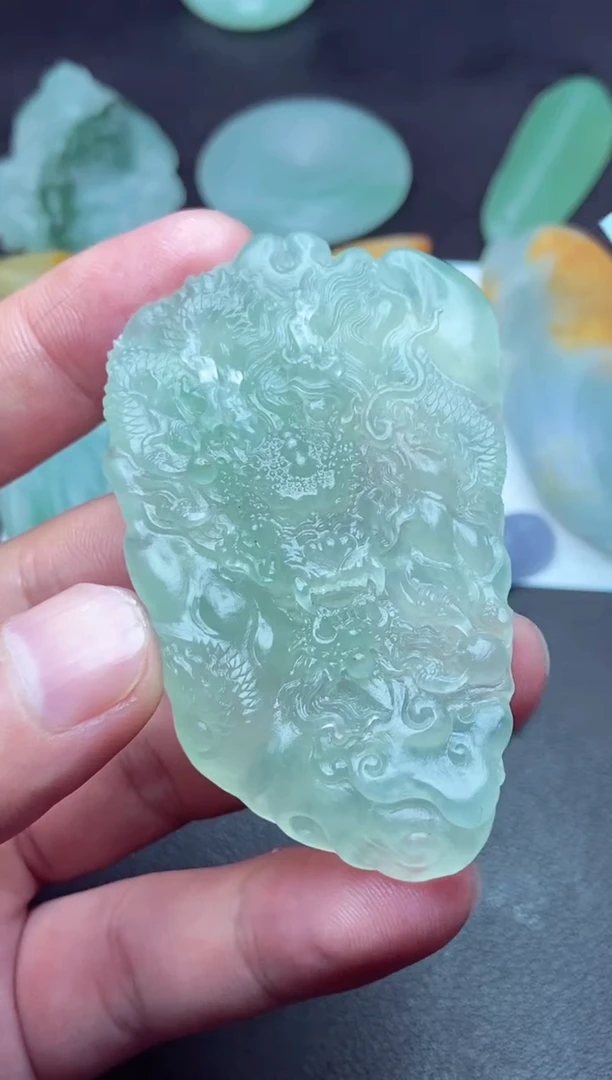 定制翡翠未镶嵌翡翠定金链接