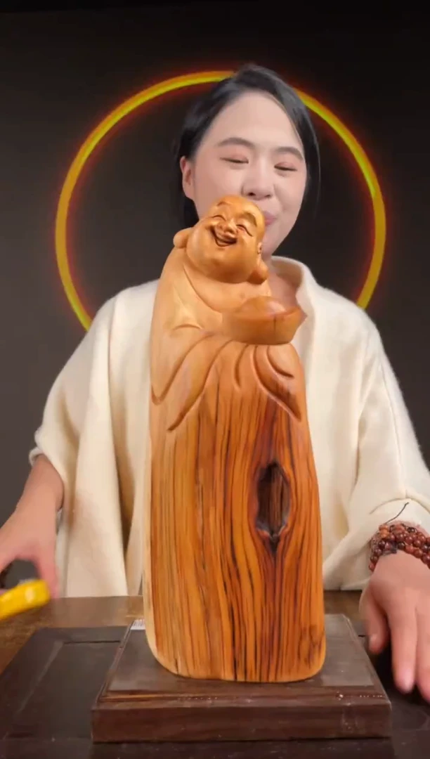 柏木（崖柏）手工摆件,先抢先得! 编号:189