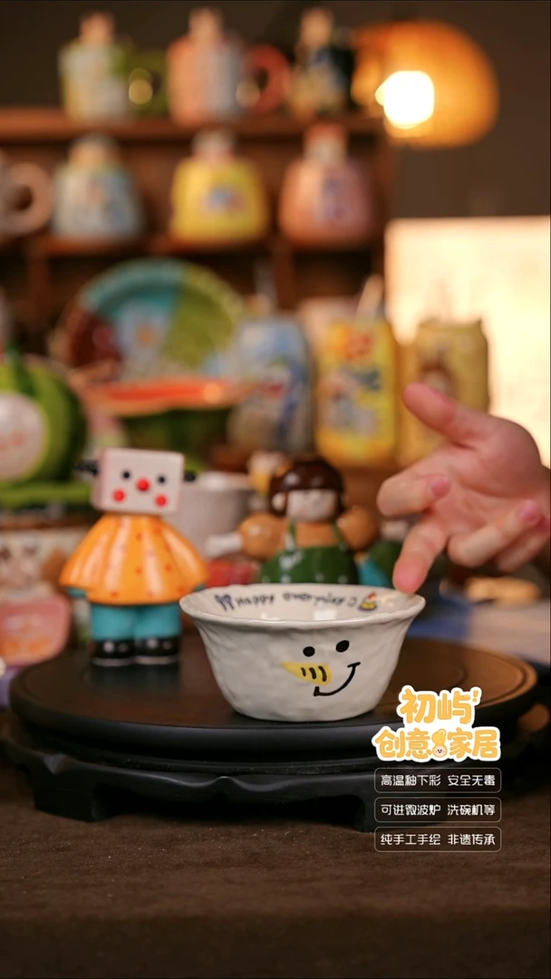 陶瓷手工手绘餐具