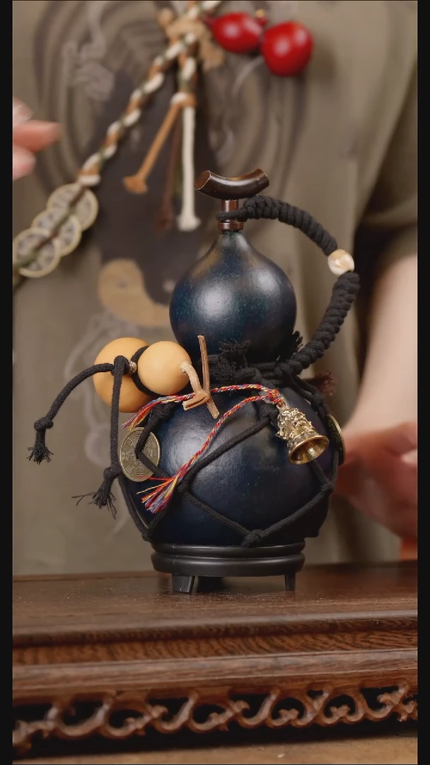 177号精品天然大漆酒葫芦一物一拍~