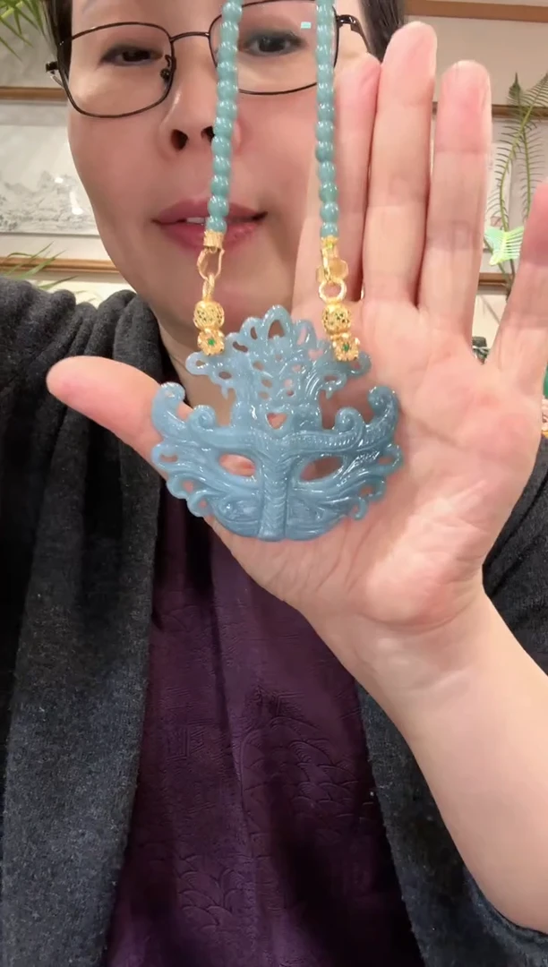 【闪购商品】翡翠颈饰未镶嵌国风