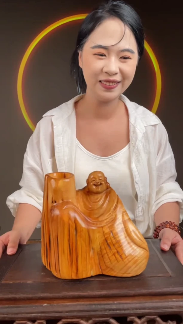 柏木（崖柏）手工摆件,先抢先得! 编号:109