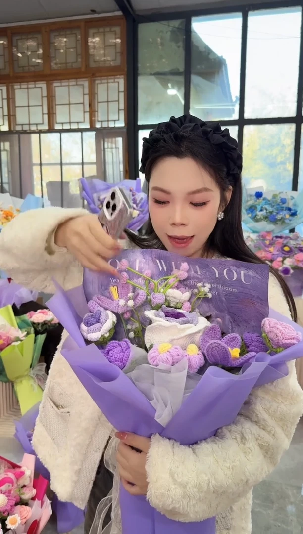 非遗手工定制花束，孤品清仓！