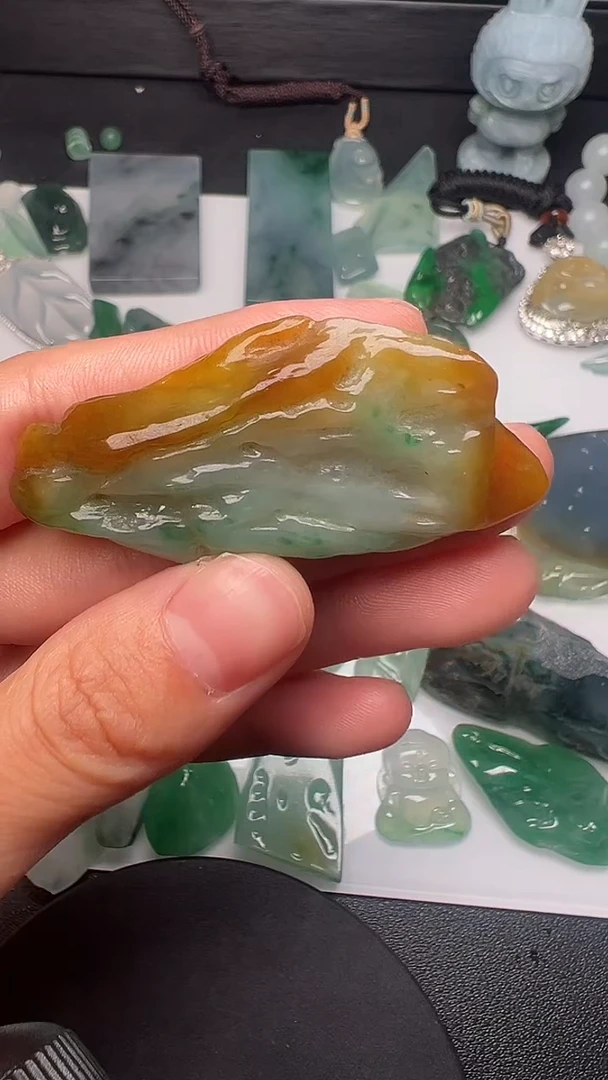 未镶嵌定制翡翠顾****品天然A货翡翠不包工