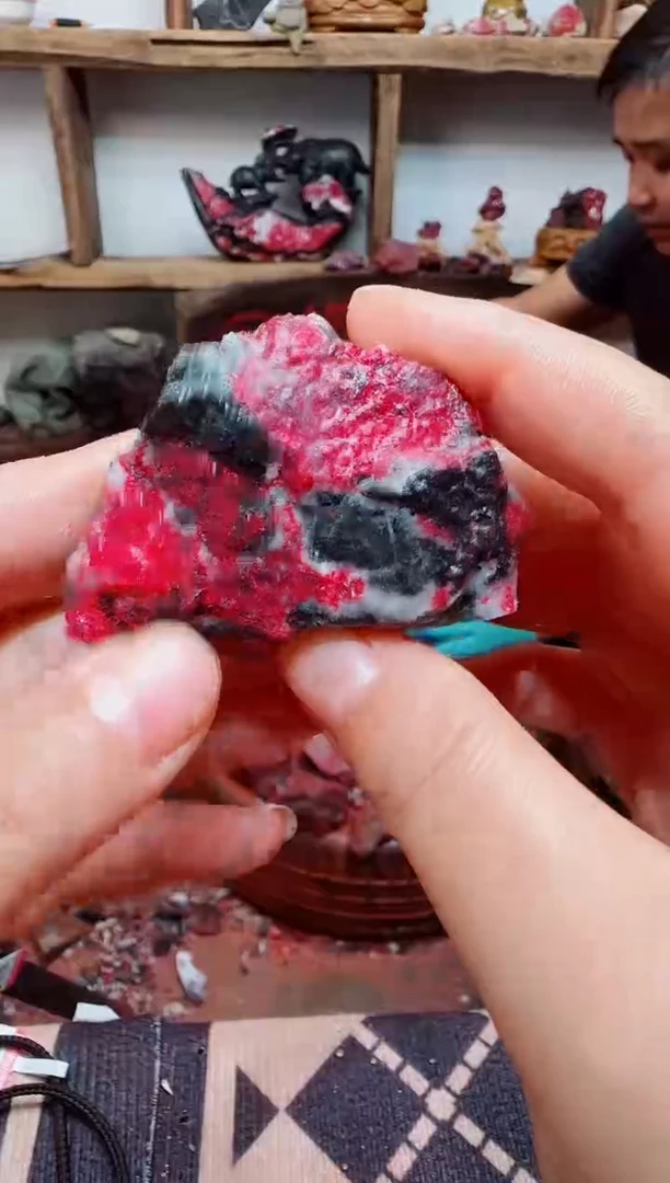 天然辰砂朱砂原矿石39