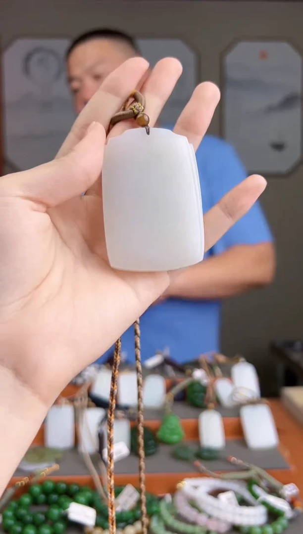 和田玉未镶嵌颈饰多样性发货 拍一单发一个