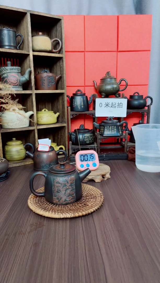 坭兴陶手工壶直播间