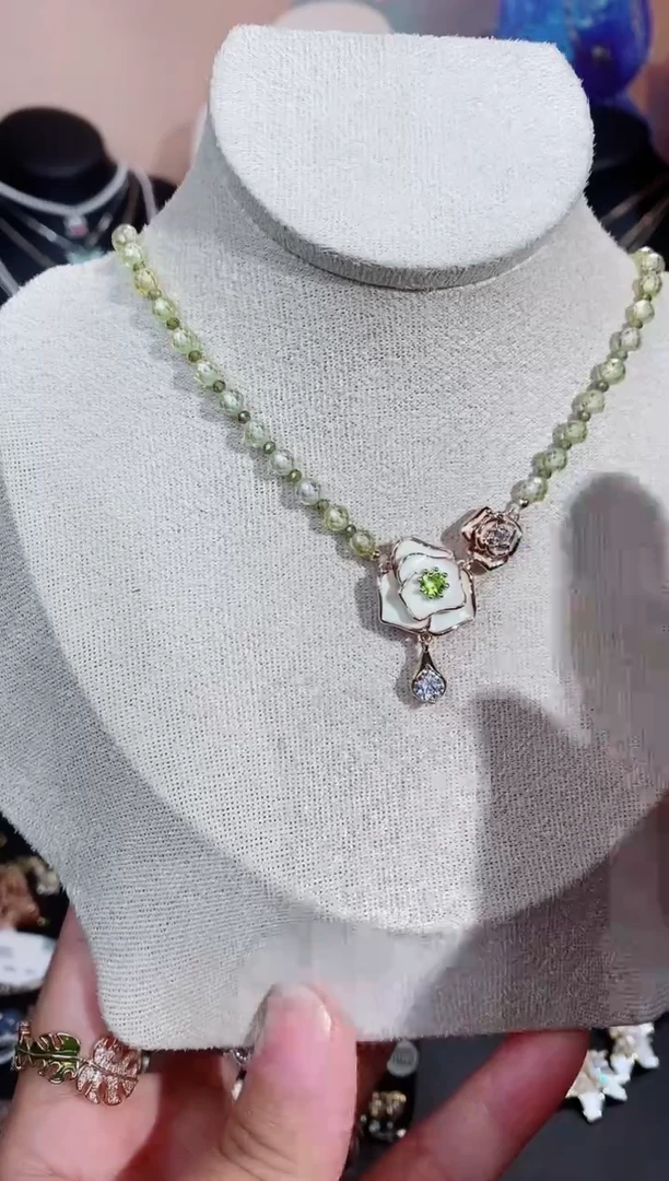 铜合金无925银项链7230