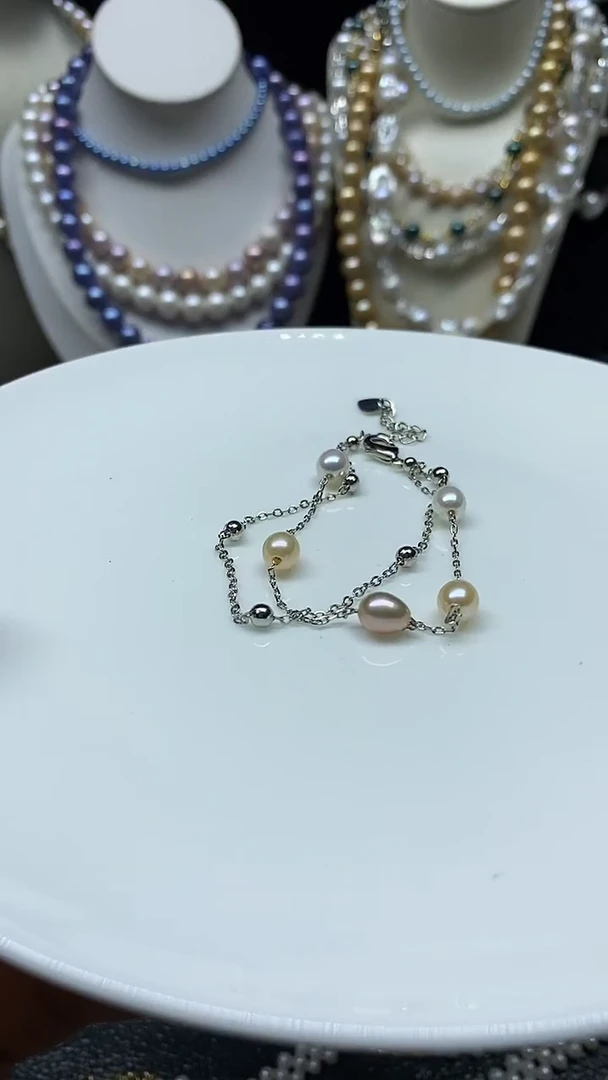 颈饰未镶嵌淡水珍珠多人手链