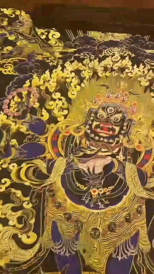 装裱画精美唐卡tk16002