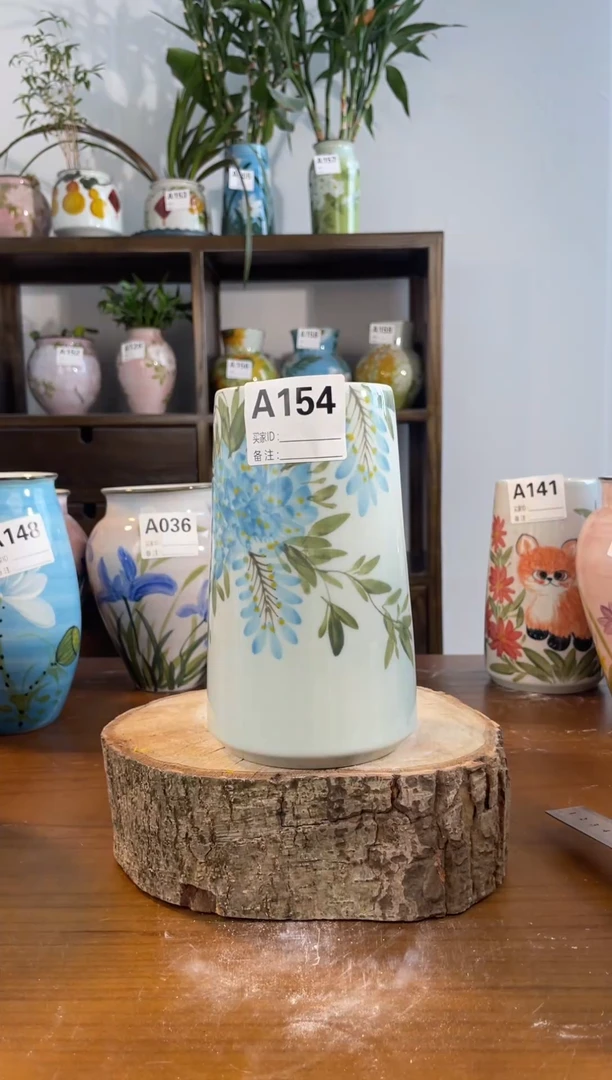 瓶景德镇手绘陶瓷花瓶