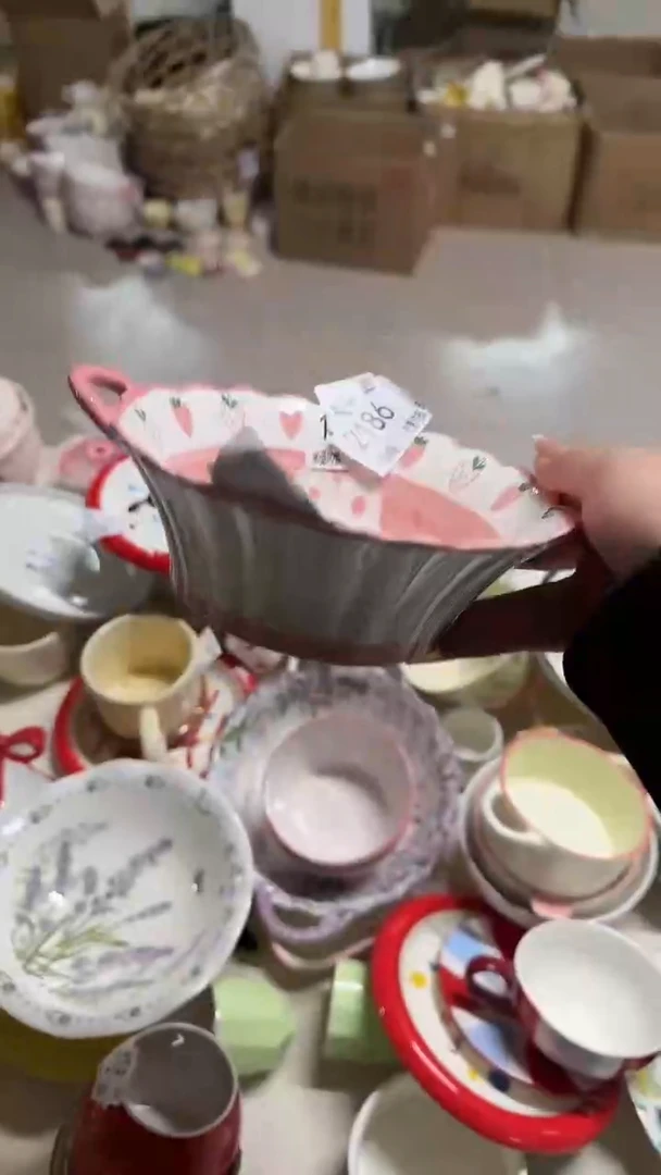 陶瓷手柄款微瑕四单包邮2186