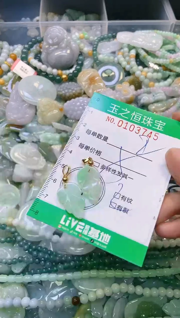 翡翠未镶嵌颈饰闪购0103745