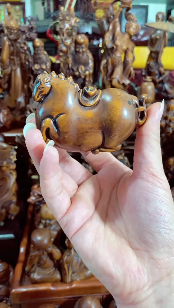 【闪购商品】木黄杨木精品摆件漂亮