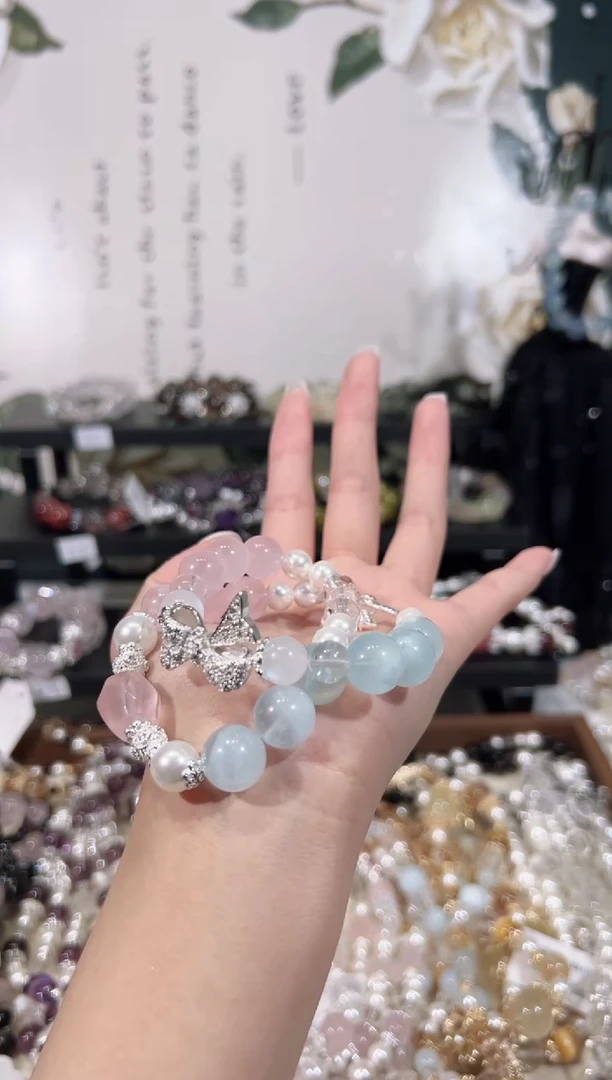 【闪购商品】水晶手链未镶嵌天然水晶默认微瑕 多样性发货发其一