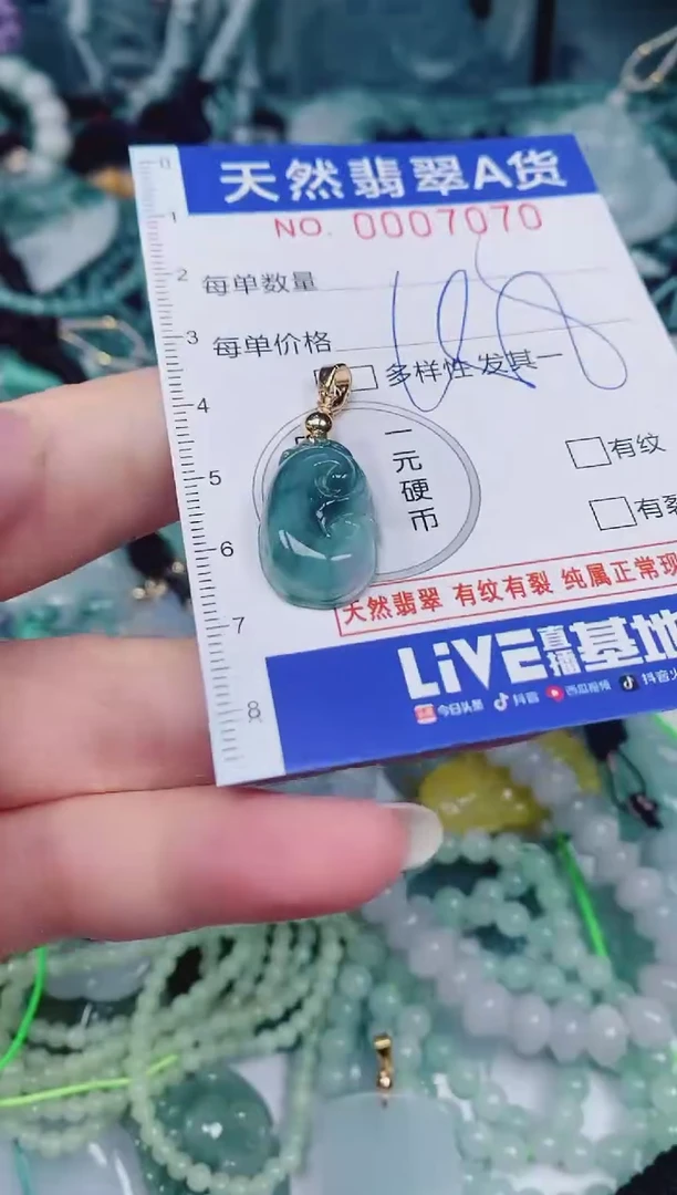 颈饰未镶嵌翡翠00007070