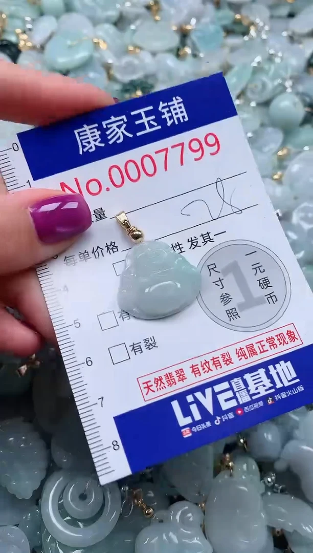 颈饰未镶嵌翡翠7799