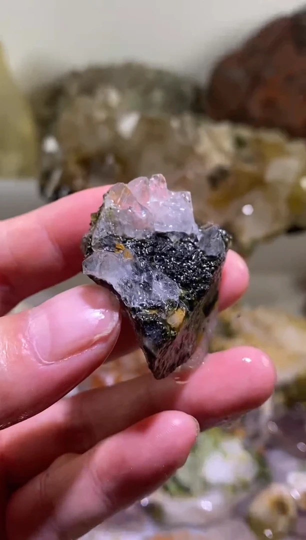 未镶嵌珠宝半成品水晶3号四川美姑超七花园水晶