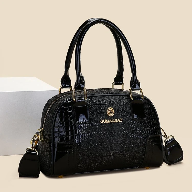 【长24宽11高16】大容量托特包单肩手提包3021黑色