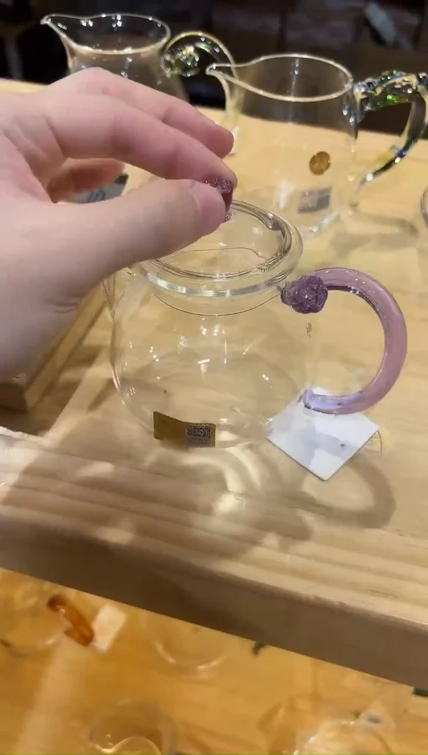 禾器-清莲壶-浅紫色+++