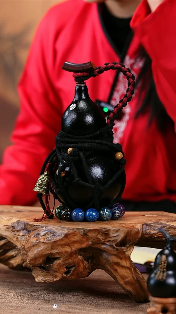 【闪购商品】341—光岳葫天然大漆酒葫芦不含漆珠